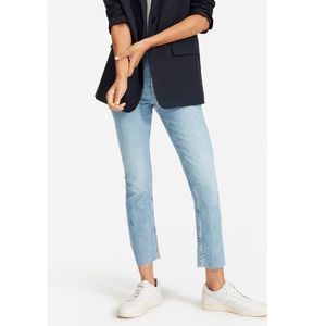 Everlane Kick Crop Jeans in Light Blue Wash